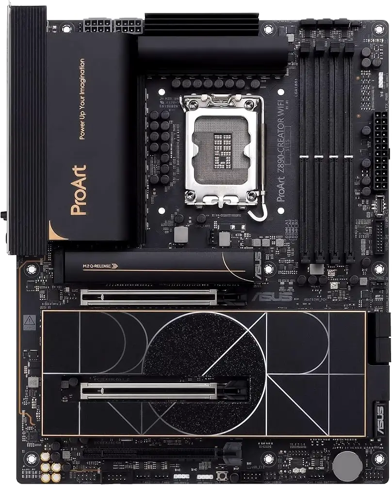 Informático Canillejas - Montaje ASUS ProArt Z890 Creator WIFI Intel Canillejas