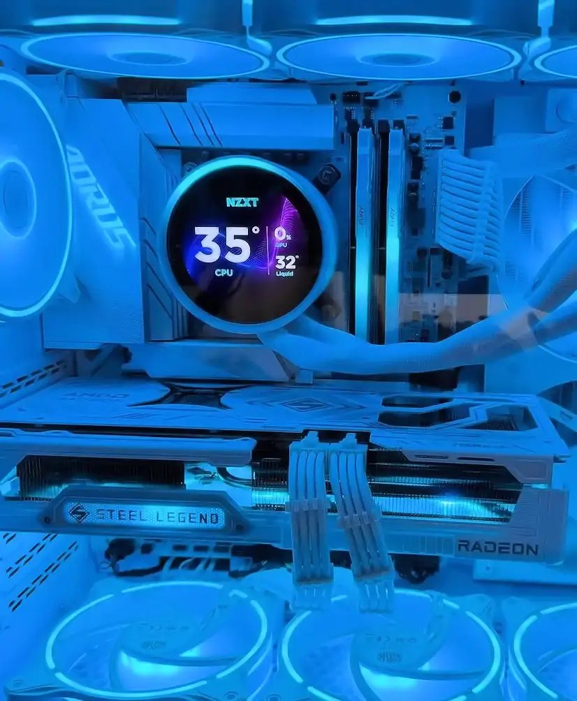 Montaje Refrigeración Líquida NZXT Gaming PC Canillejas